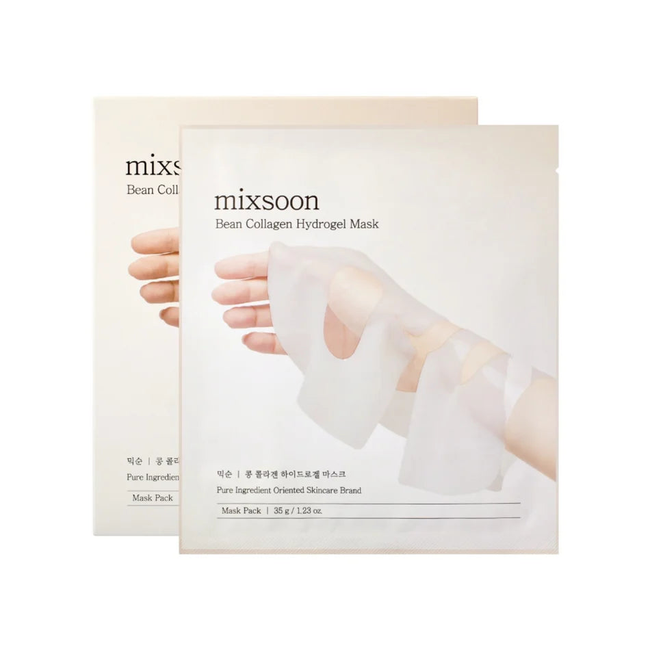 MIXSOON - Bean Collagen Hydrogel Mask Pack *5PZ