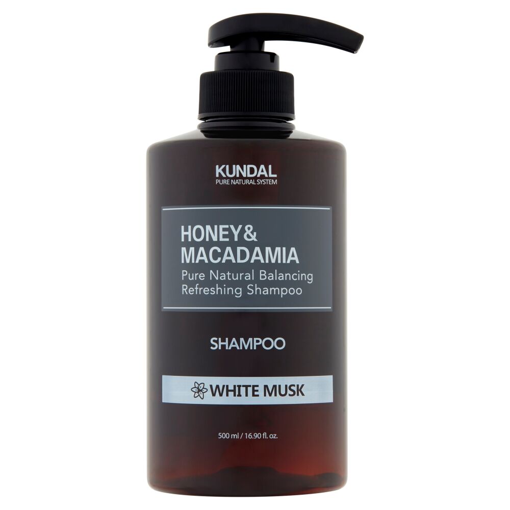 KUNDAL - Honey & Macadamia Pure Natural Balancig Rereshing Shampoo 500ml - White Musk