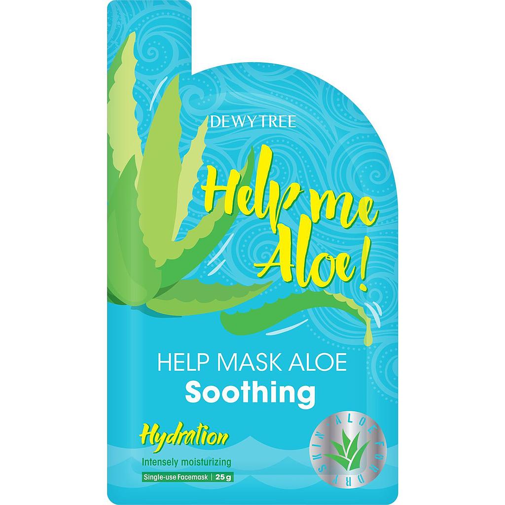 DEWYTREE HELP MASCHERA LENITIVA ALL'ALOE 10 pz