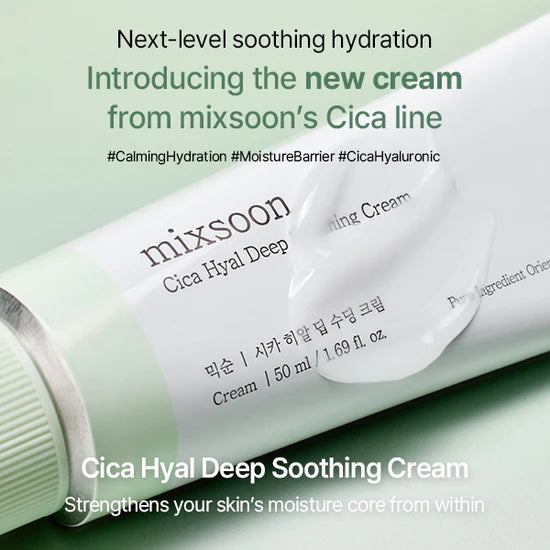 MIXSOON - Cica Hyal Deep Soothing Cream 50ml