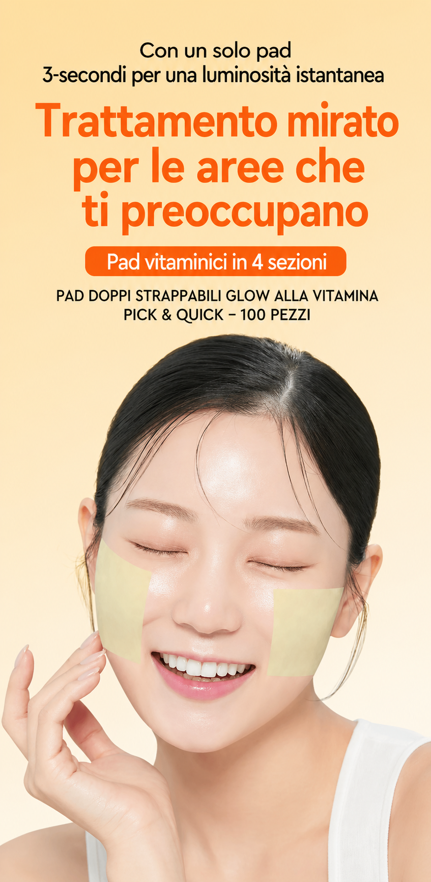 Dewytree Pick and Quick Dischetti doppi illuminanti alle vitamine (100 dischetti)