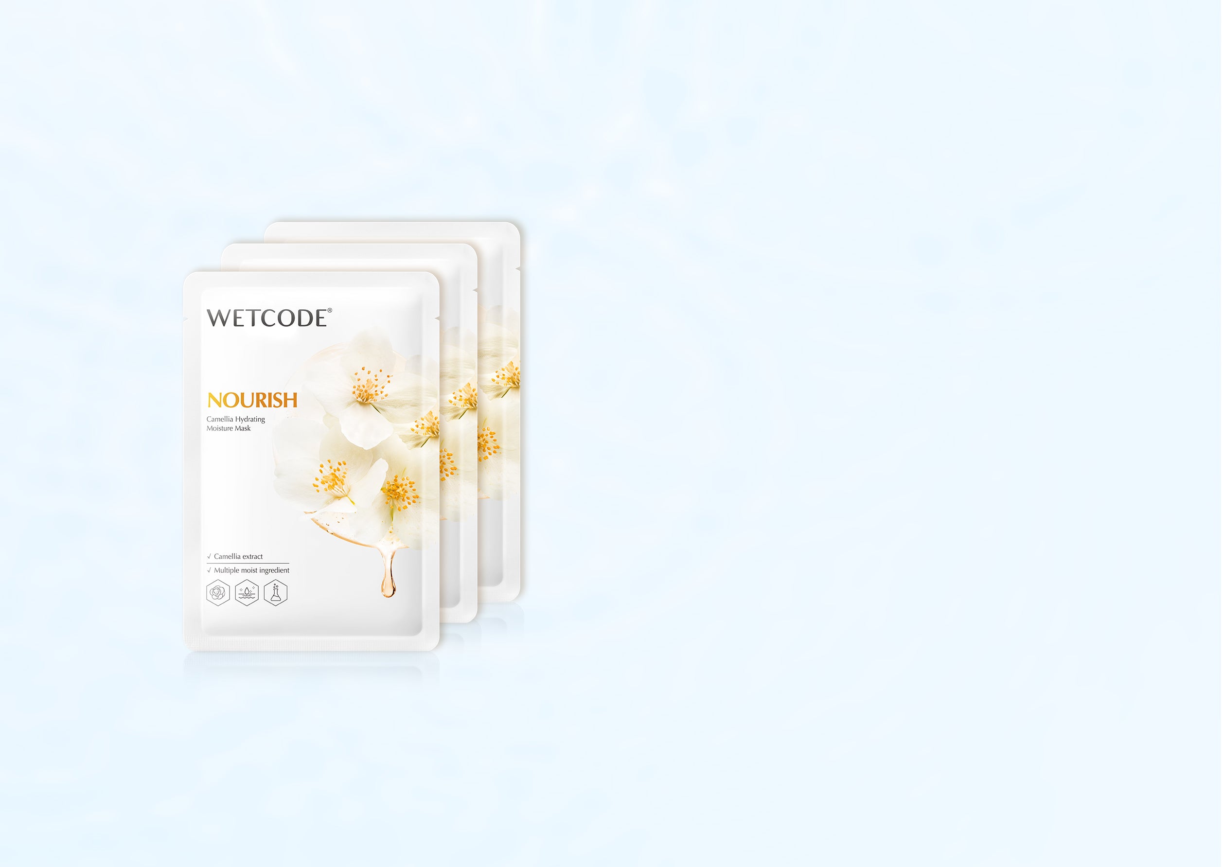 WETCODE CAMELLIA HYDRATING MOISTURE MASK 1PZ