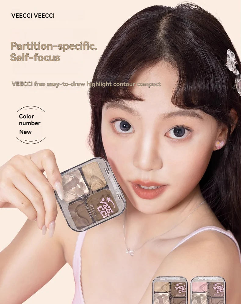 VEECCI - Highlighter & Contour Palette V01 8g