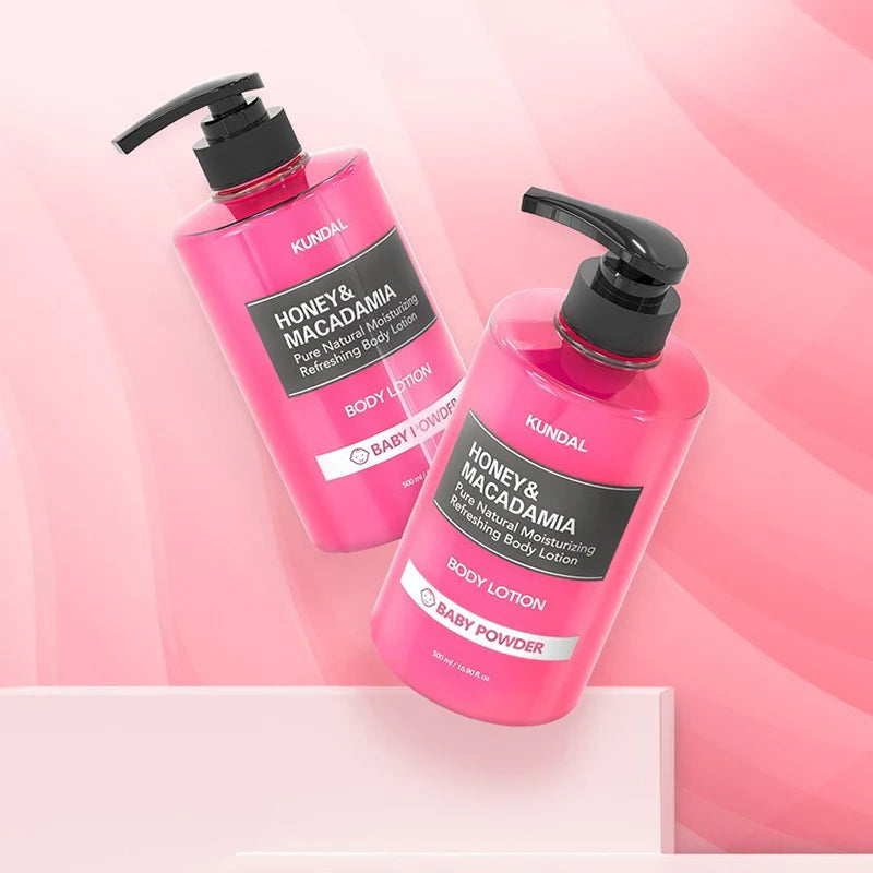 KUNDAL - Honey & Macadamia Pure Natural Moisturizing Refreshing Body Lotion 500ml