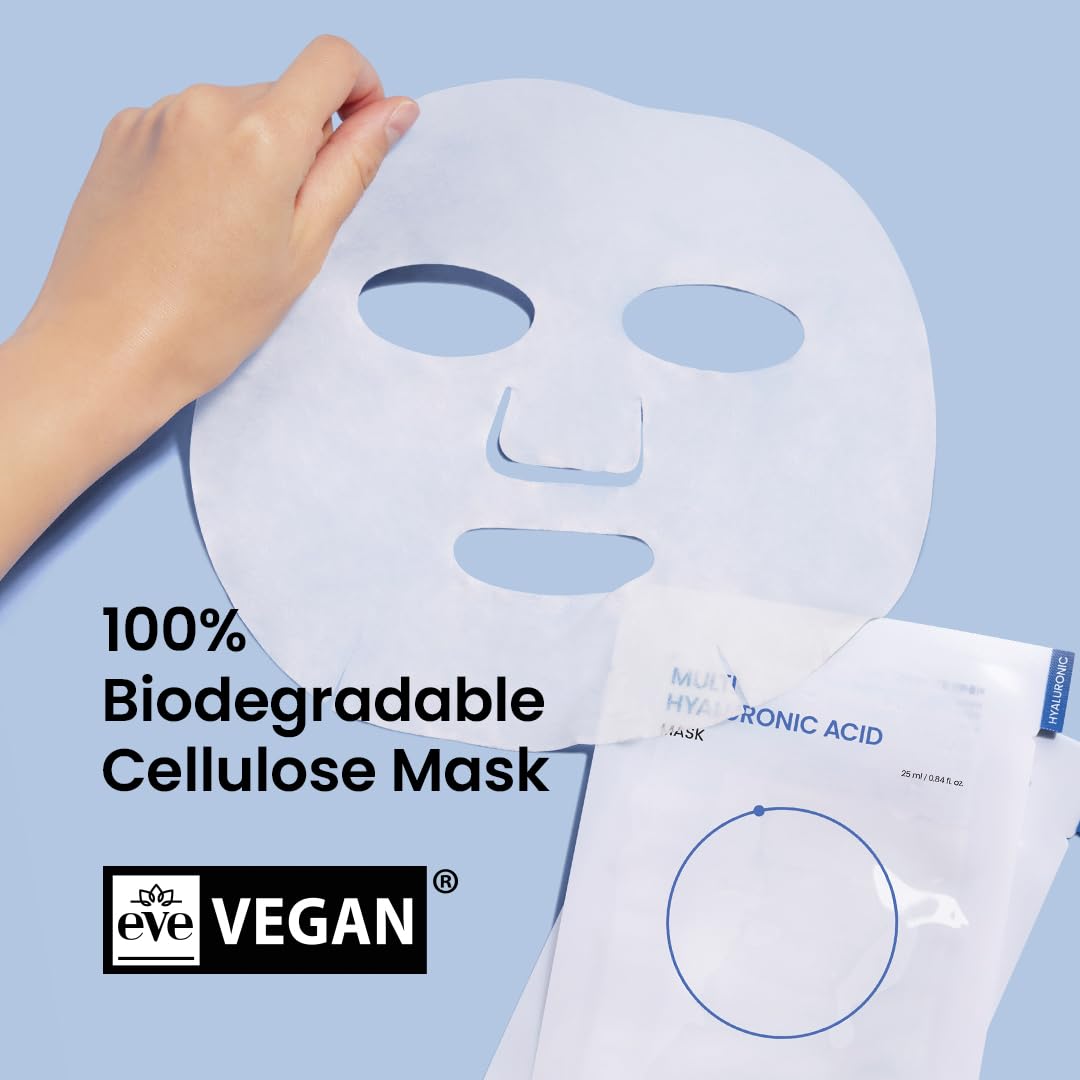 100% biodegradable cellulose sheet, EVE VEGAN certified