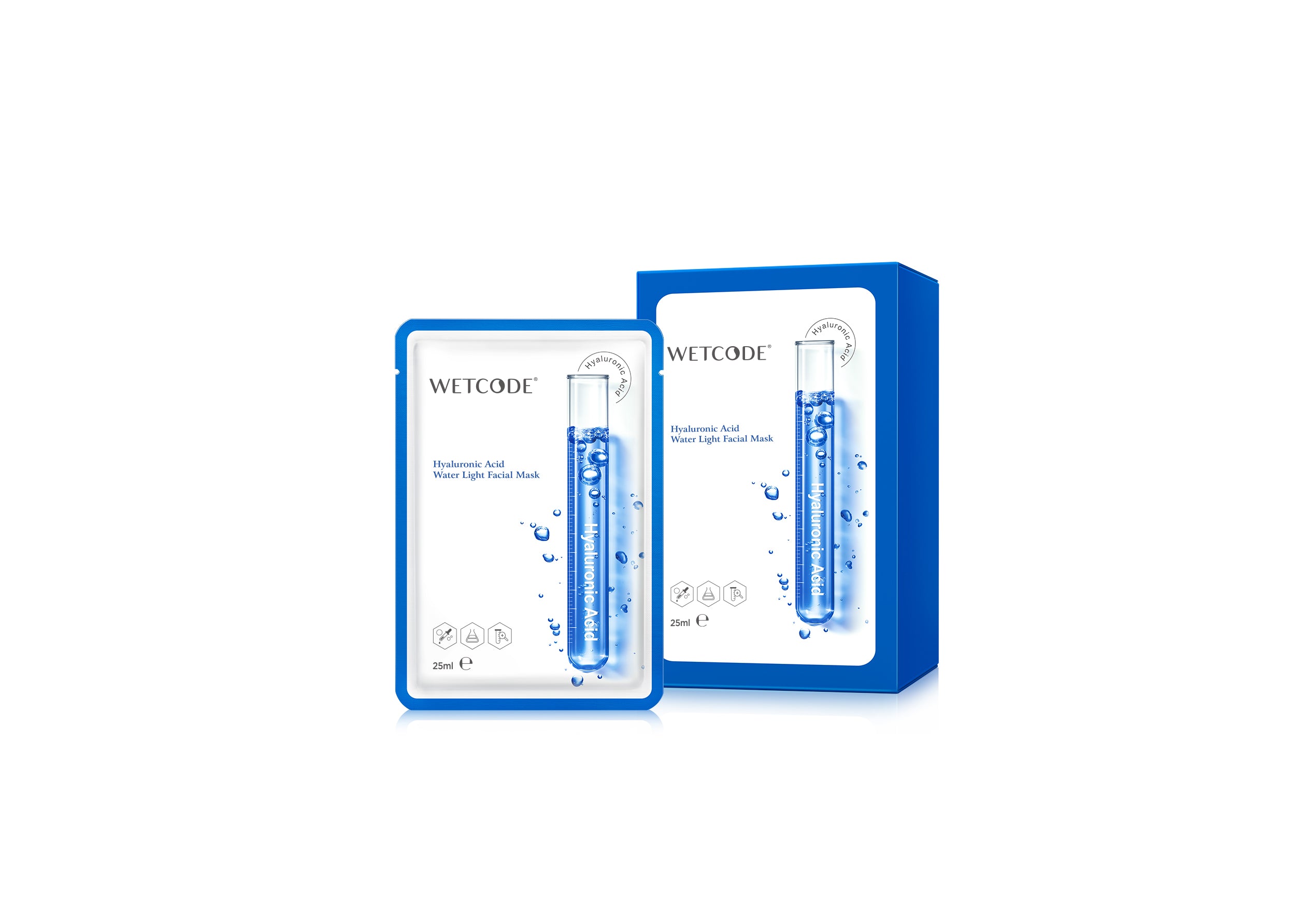 WETCODE HYALURONIC ACID FACIAL MASK 1PZ