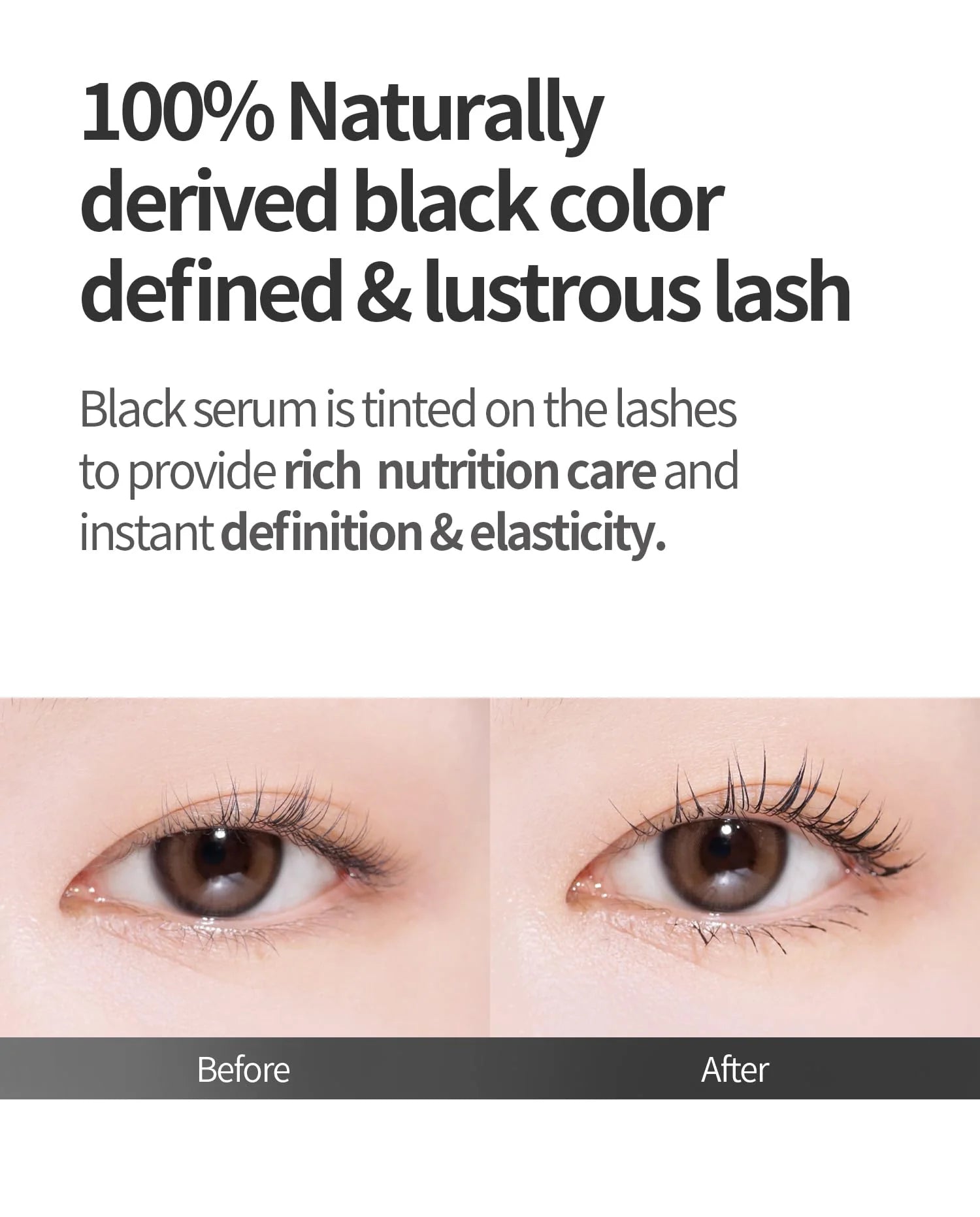 COSNORI - Eyelash Tinting Serum 01 Deep Black 9g