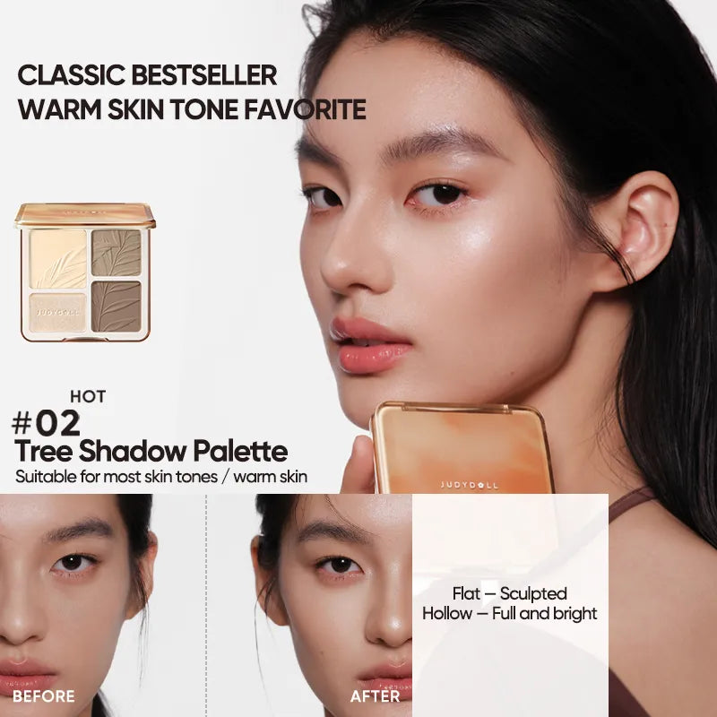 JUDYDOLL - Highlight & Contour Palette