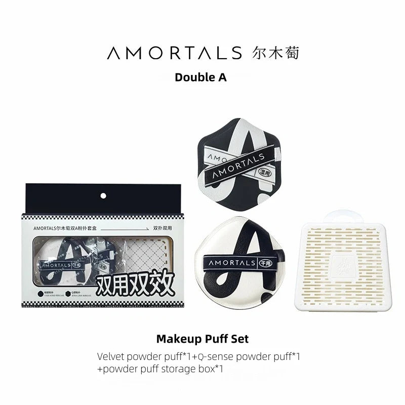 AMORTALS - Powder Puff Set 2pz + Custodia