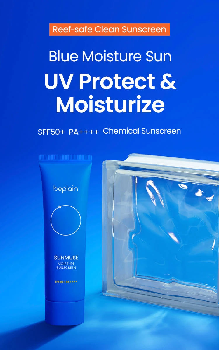 BEPLAIN CLEAN OCEAN MOISTURE SUNSCREEN 50+