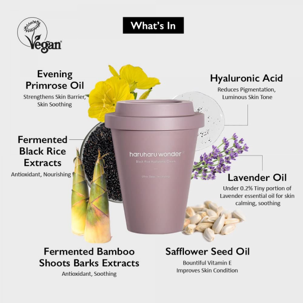 HARUHARU WONDER – Black Rice 10 Hyaluronic Cream 90 ml