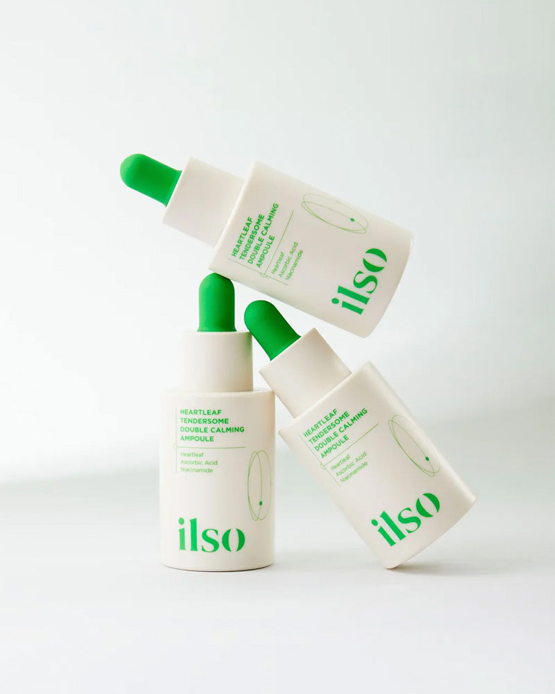 ILSO Heartleaf Tendersome Double Calming Ampoule detail