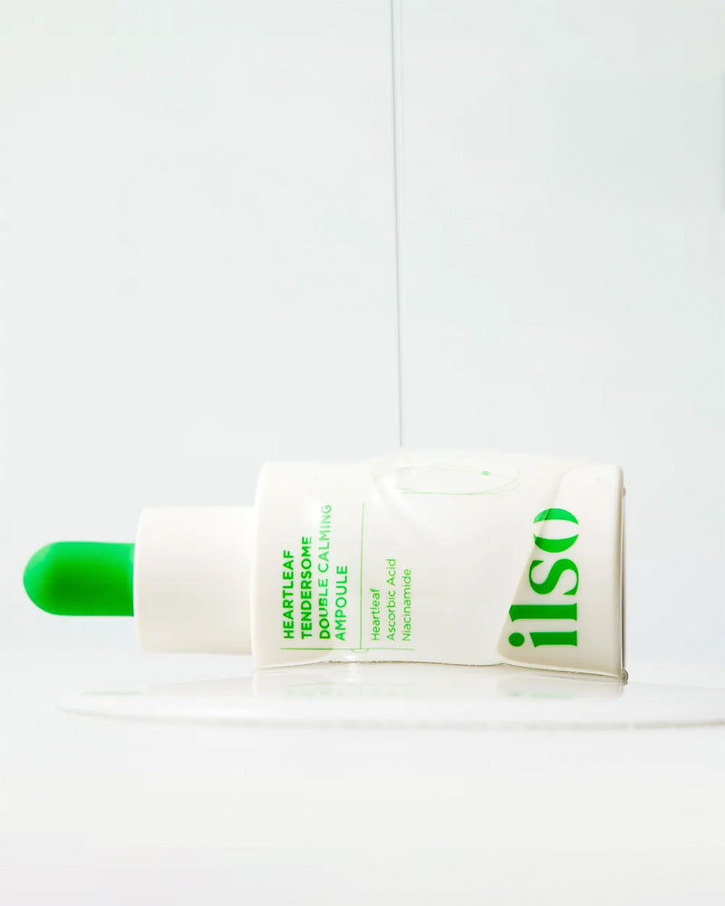 ILSO Heartleaf Tendersome Double Calming Ampoule texture