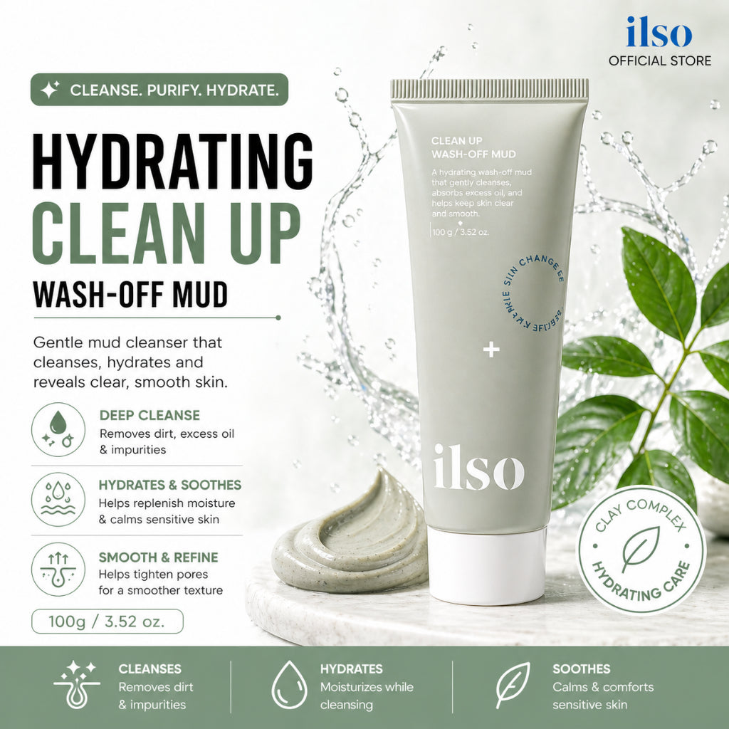 ILSO Clean Up Wash-Off Mud 100g