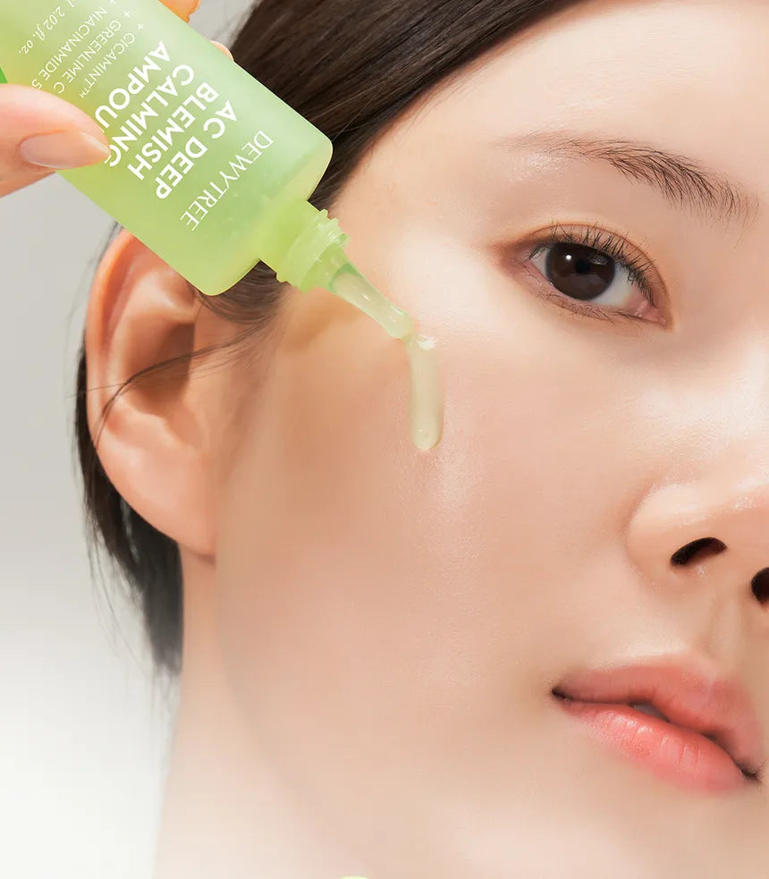 DEWYTREE AC Deep Blemish Calming Ampoule Set (+Pad 6P)