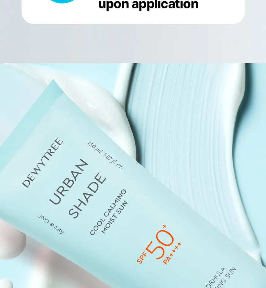 Dewytree Urban Shade Cooling Calming Moist Sun SPF50 PA++++ 150ml