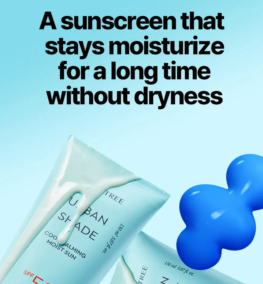 Dewytree Urban Shade Cooling Calming Moist Sun SPF50 PA++++ 150ml