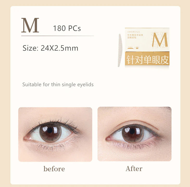 AMORTALS – Double Eyelid Tape Strisce Adesive per Palpebre