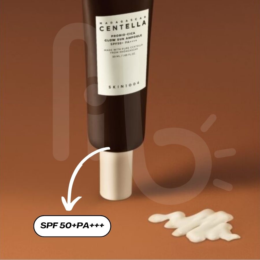 SKIN1004 - Madagascar Centella Probio-Cica Glow Sun Ampoule SPF50+ PA++++ 50ml