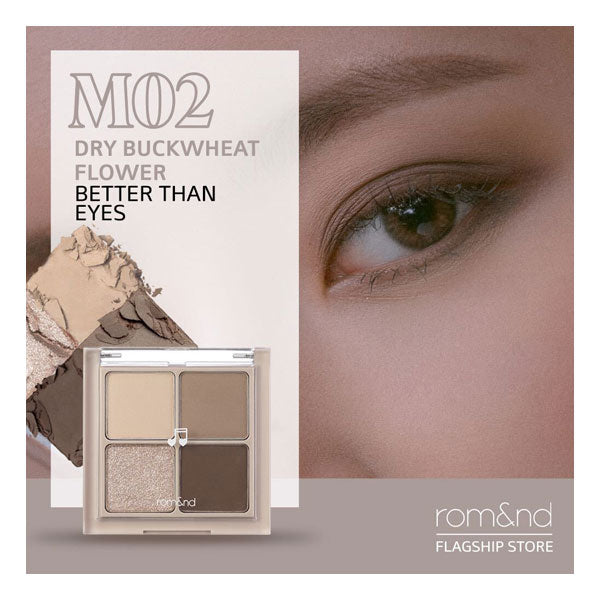 ROM&ND - Better Than Eyes 6.5g #M02 Dry Buckwheat Flower
