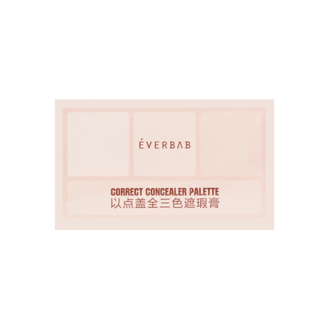EVERBAB - 3-Color-Correct Concealer Palette