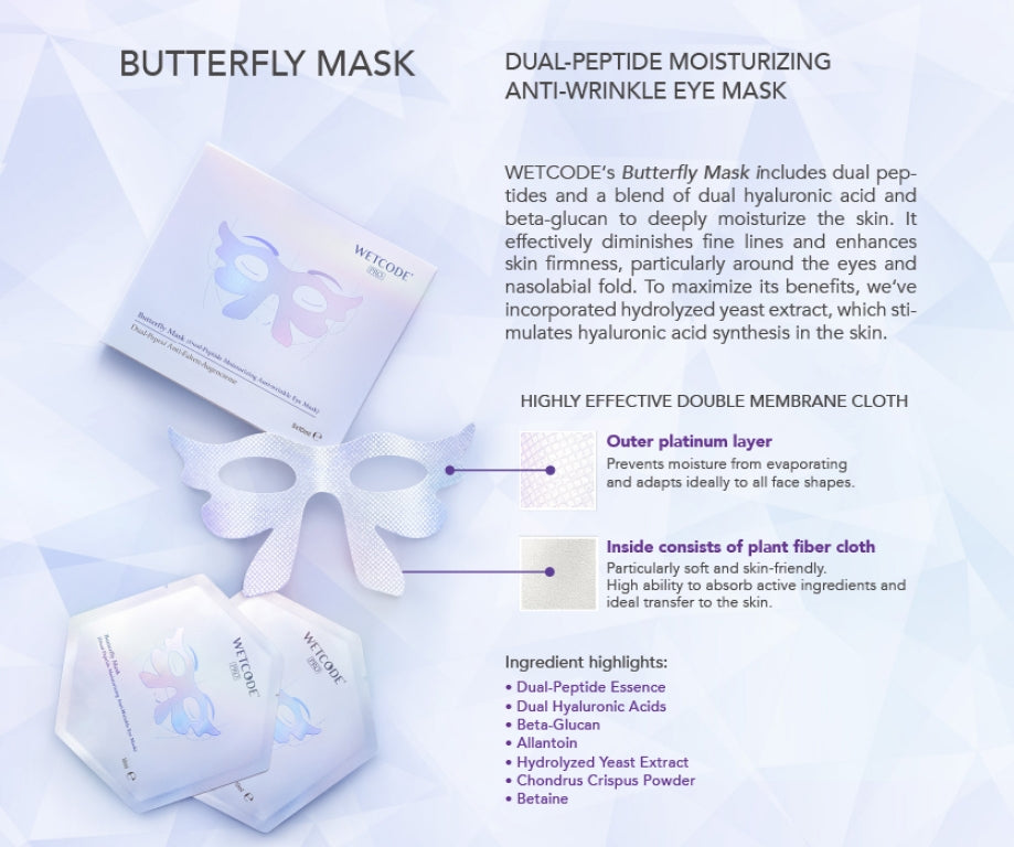 WETCODE PRO BUTTERFLY EYE MASK