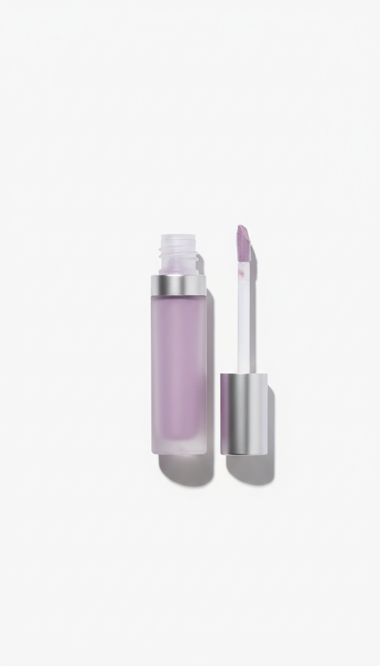 Lavender mist lip tint with dewy finish