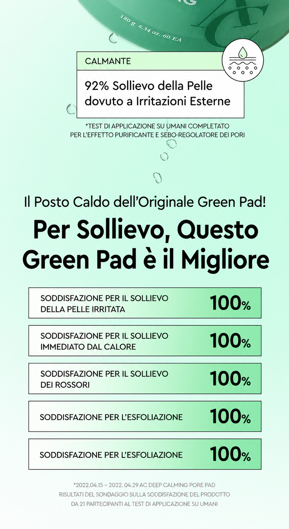 Dewytree AC Dischetti Lenitivi per Pori Profondi (60 dischetti)