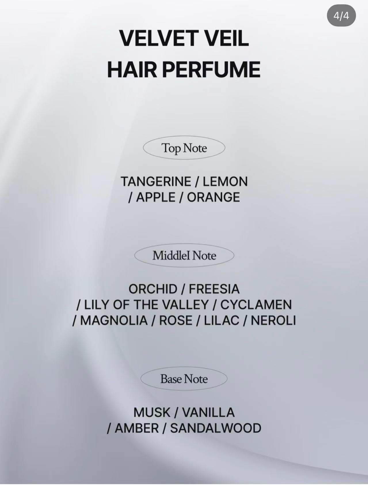 ROOBLISS - Velvet Veil Hair Perfume 30ml