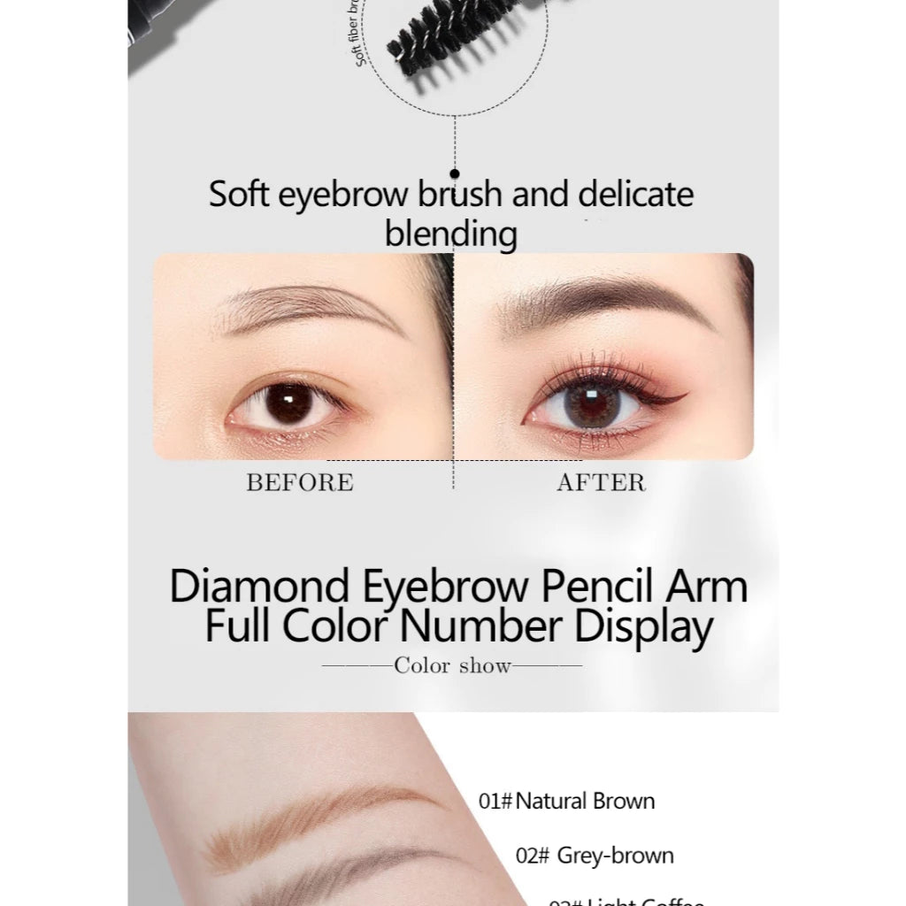 VEECCI - Eyebrow Pencil Matita Sopracciglia Ultra-Fine