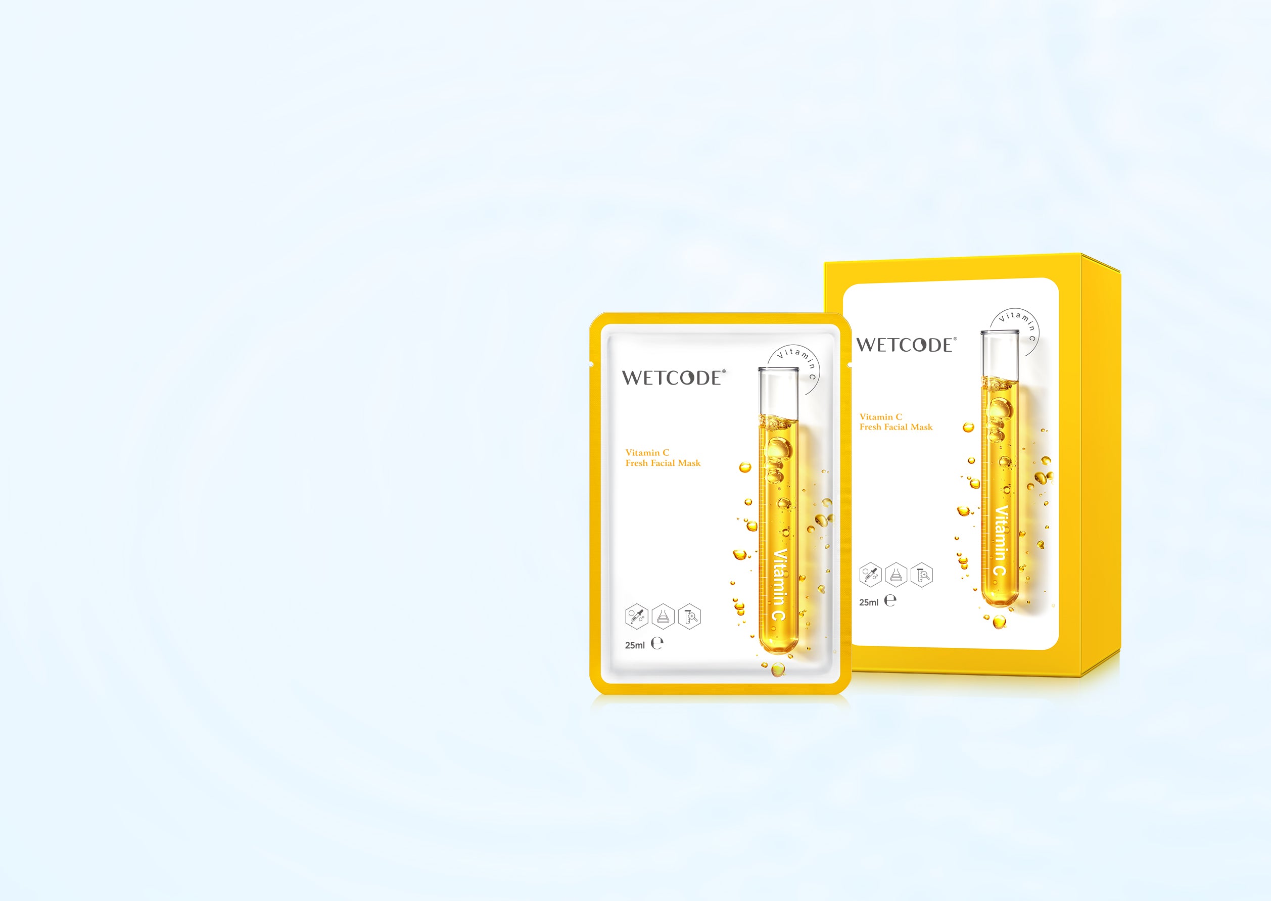 WETCODE VITAMINC FRESH FACIAL MASK 1PZ