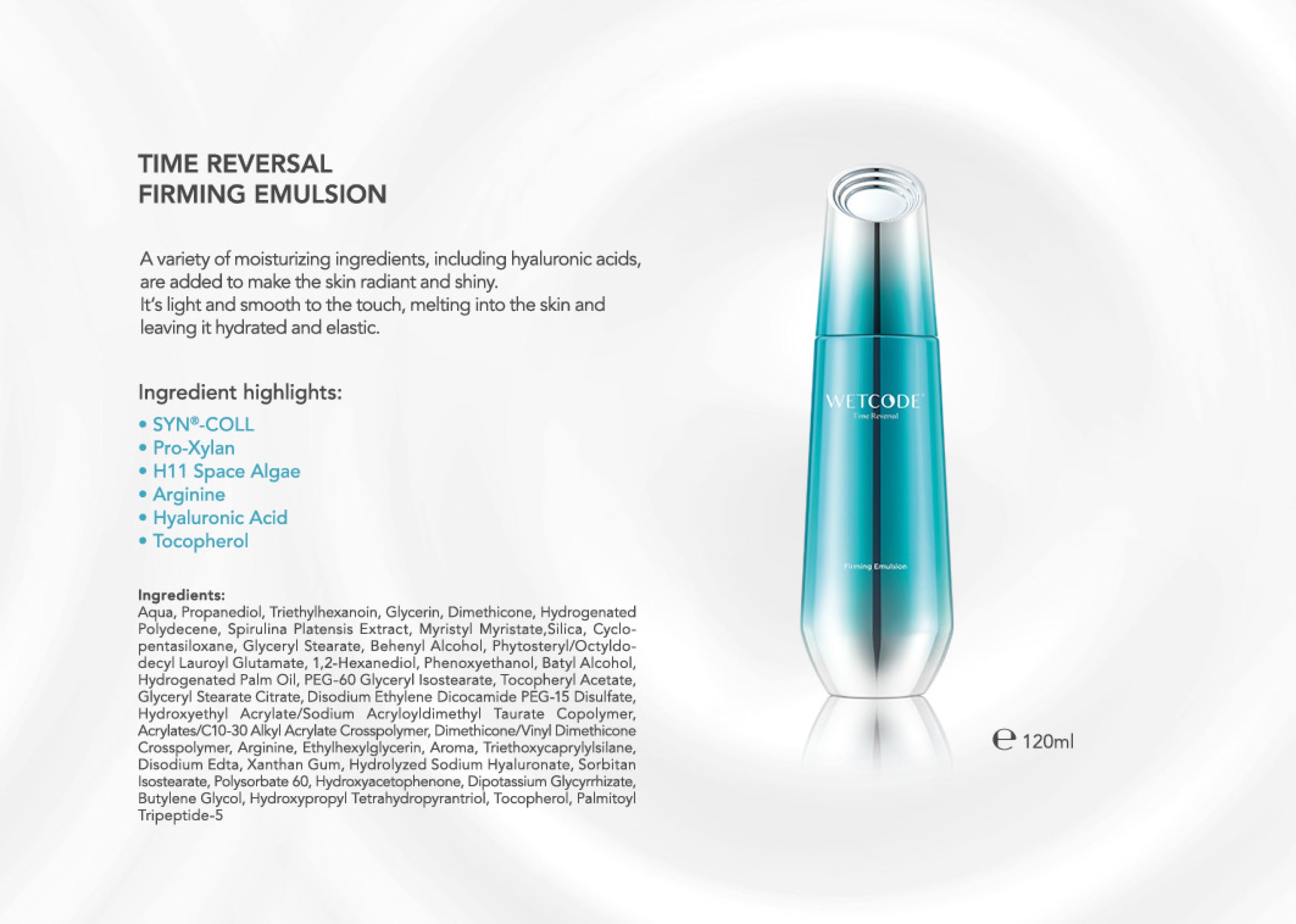 WETCODE TIME REVERSAL FIRMING EMULSION