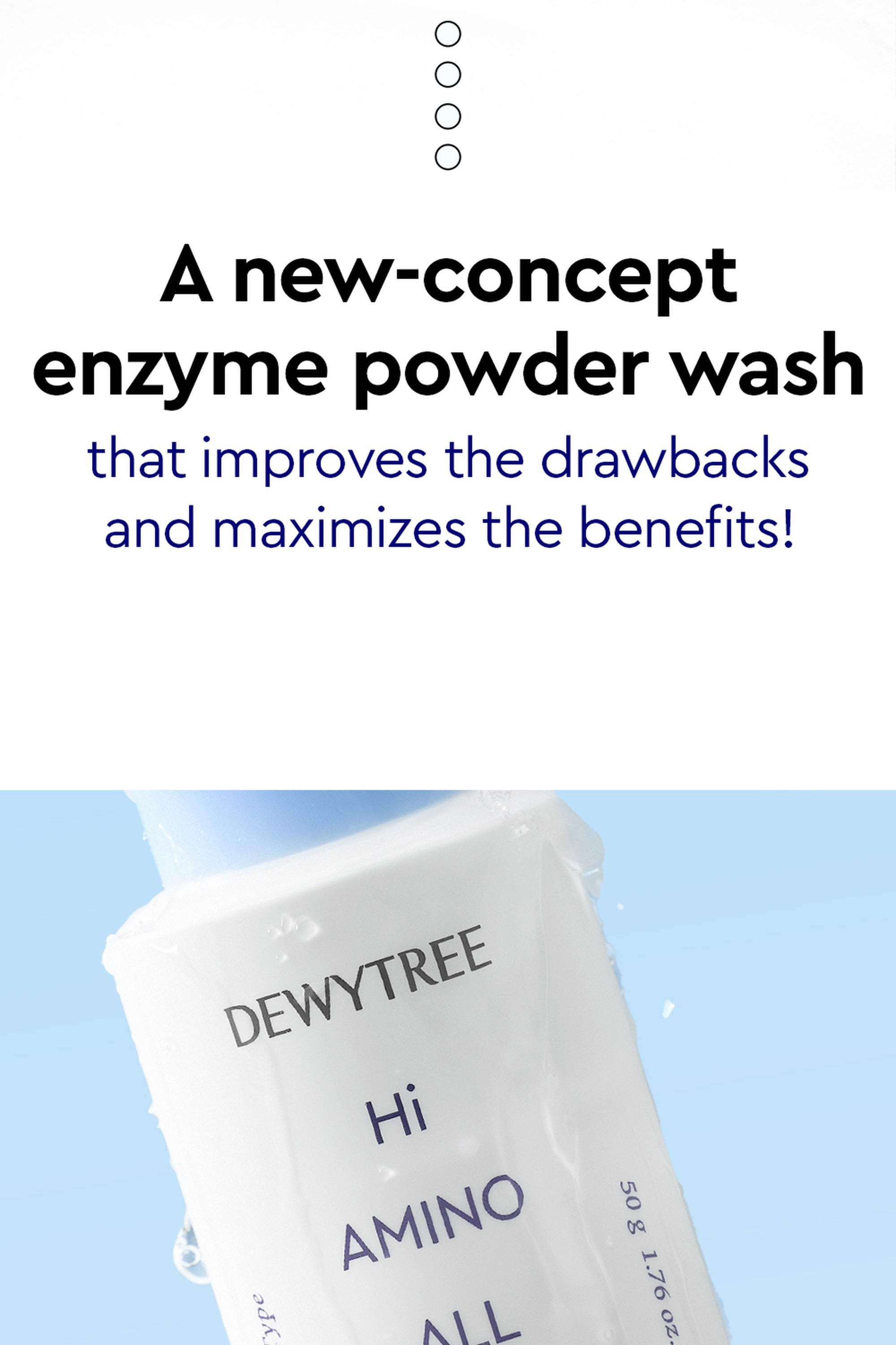 DEWYTREE - Polvos Hi Amino All Enzyme Wash 50 g