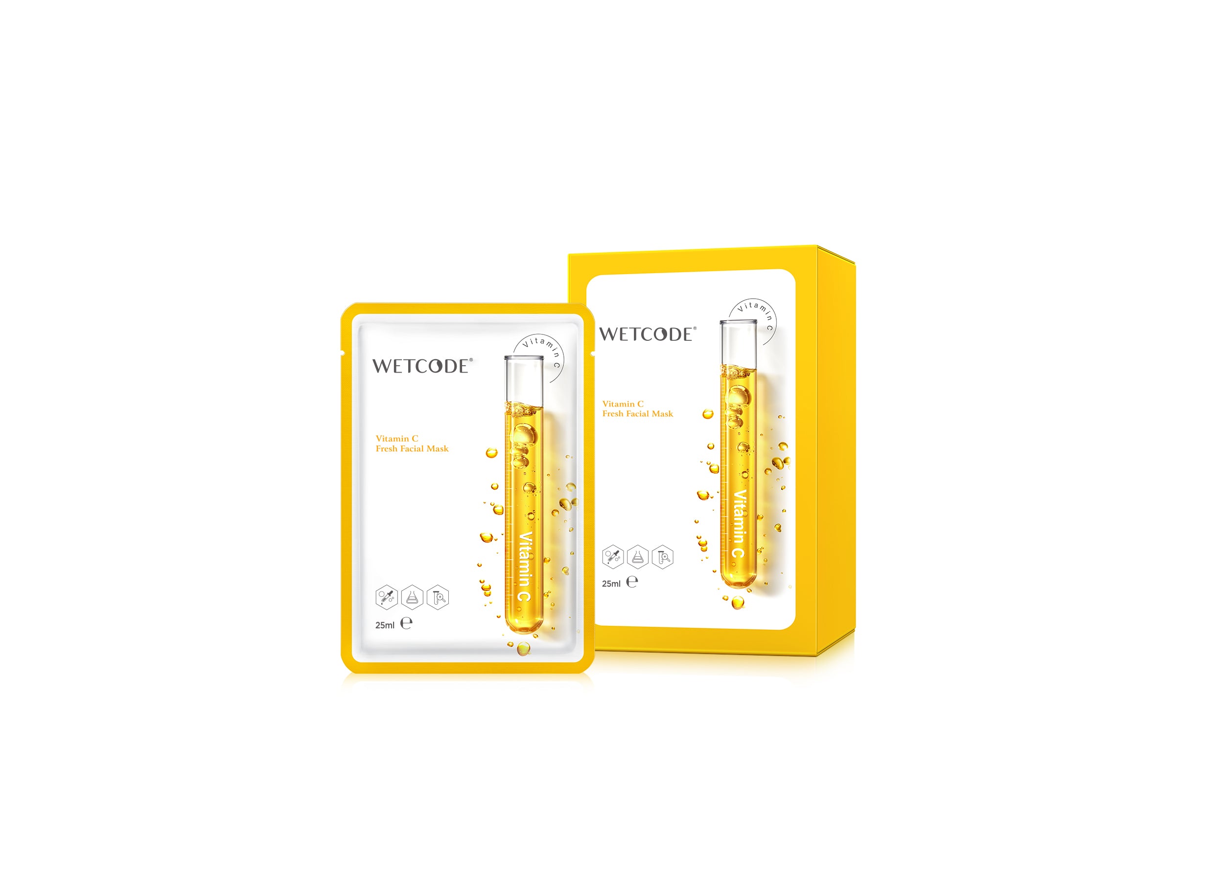 WETCODE VITAMINC FRESH FACIAL MASK 1PZ