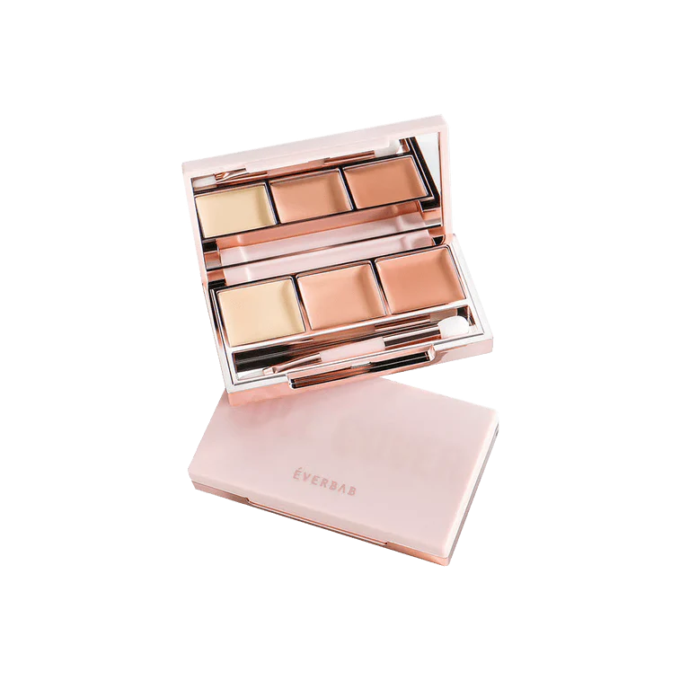 EVERBAB - 3-Color-Correct Concealer Palette