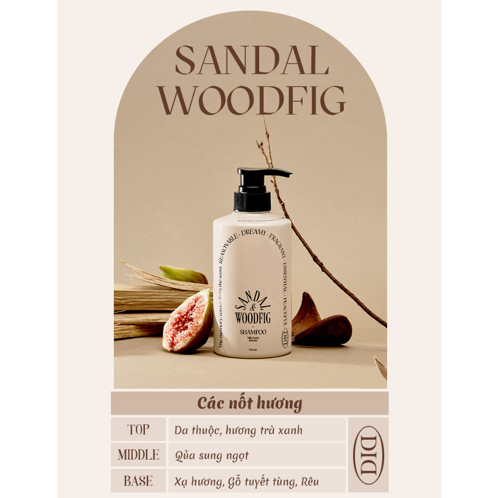 ODID - Milk Protein Intensive Shampoo Sandalwood Fig 500ml