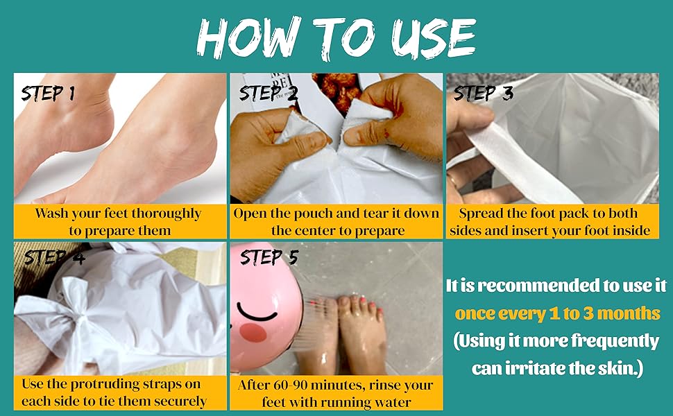 CHAMOS ACACI - Monster Foot Peeling Pack 1pz