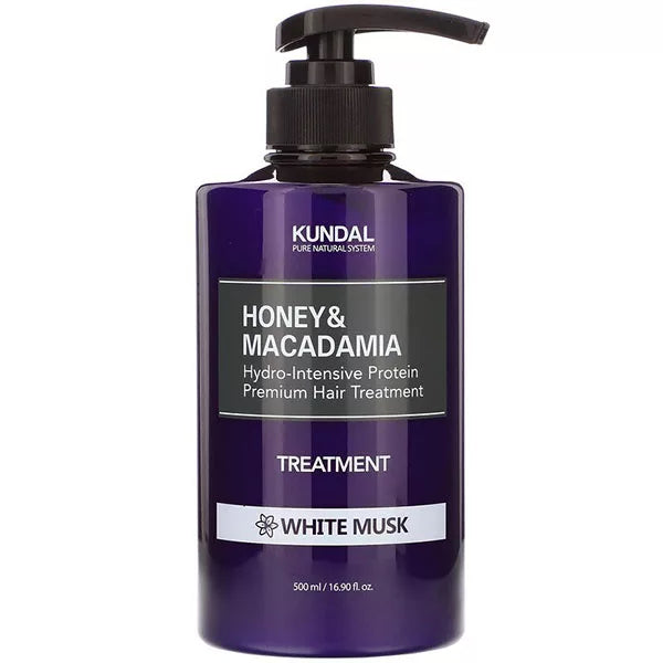 KUNDAL Honey & Macadamia Hydro-Intensive Protein Premiun Hair Treatment - White Musk