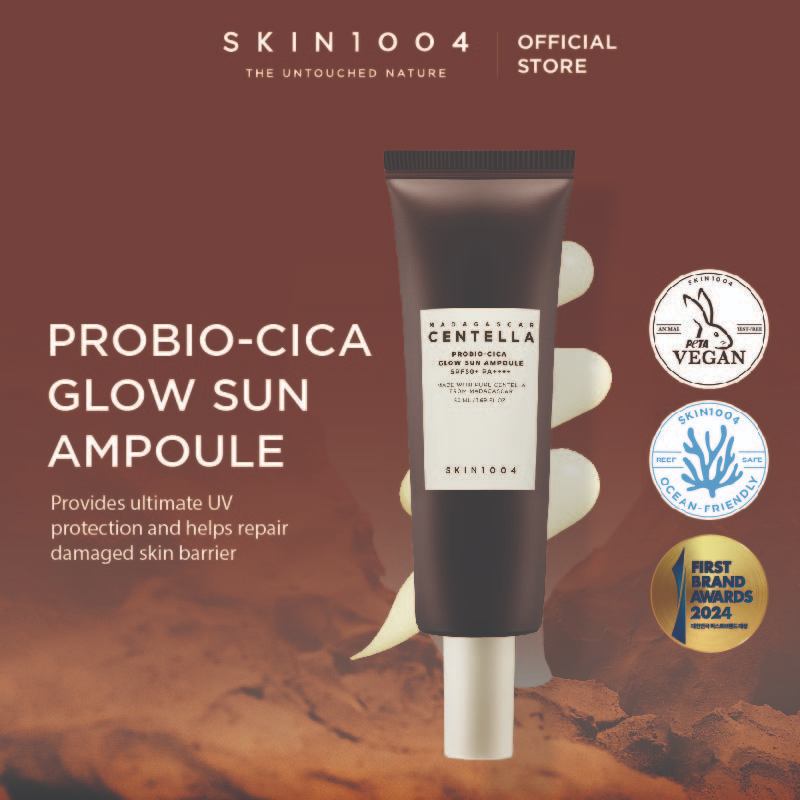 SKIN1004 - Madagascar Centella Probio-Cica Glow Sun Ampoule SPF50+ PA++++ 50ml