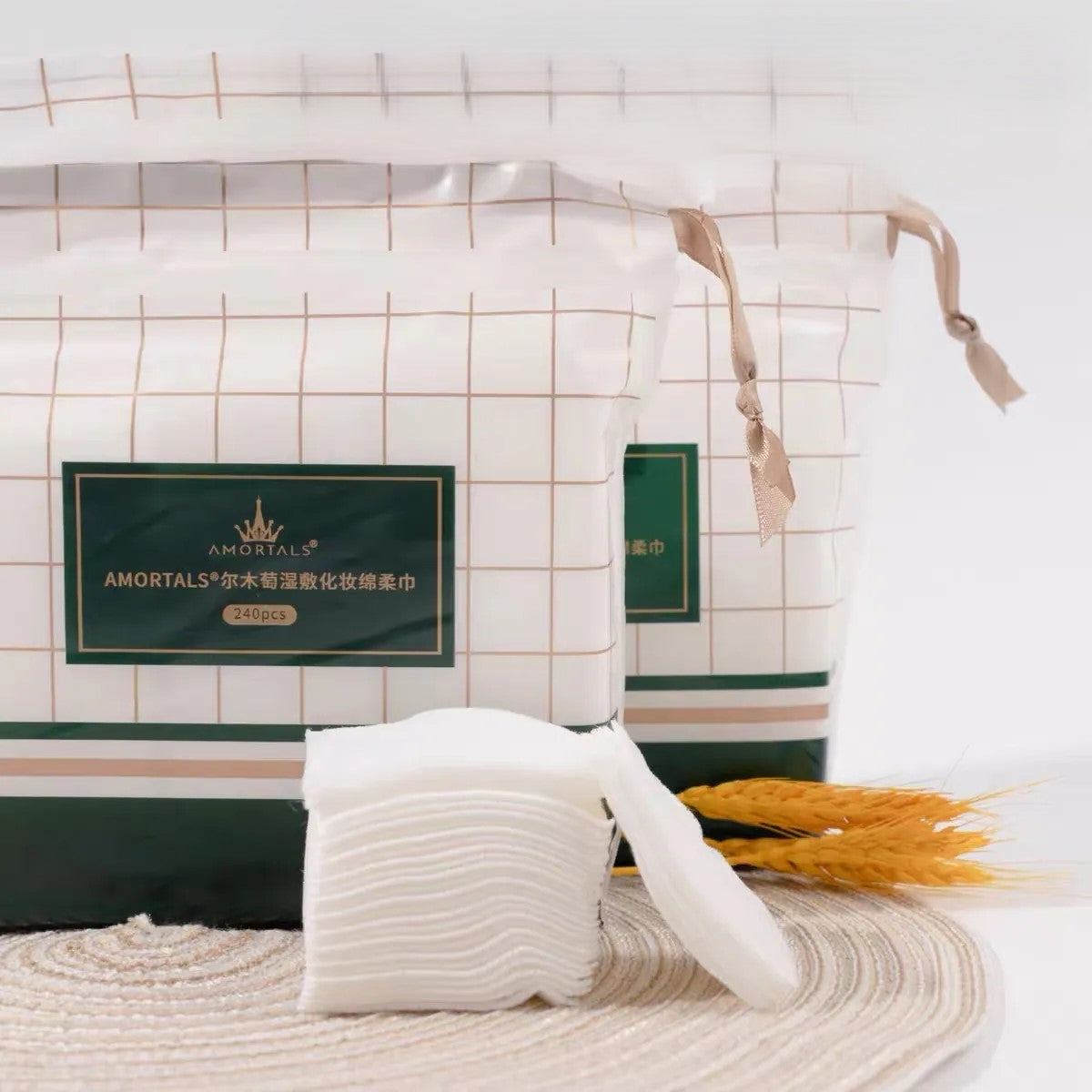 AMORTALS - Expandable Cotton Pad 240 pz