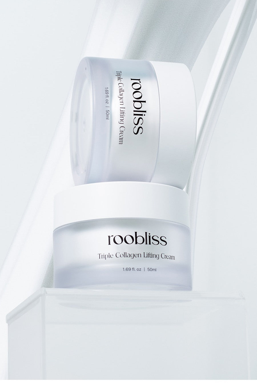 ROOBLISS Triple Collagen Lifting Cream jars