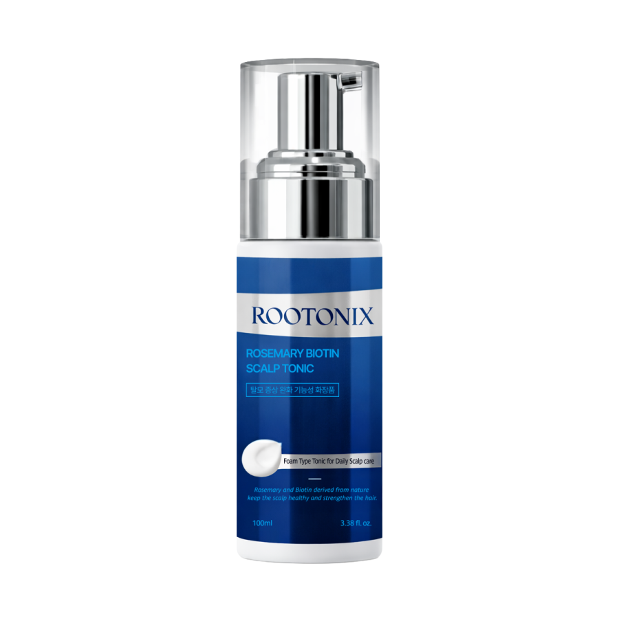 ROOTONIX Rosemary Biotin Scalp Tonic 100ml foam bottle
