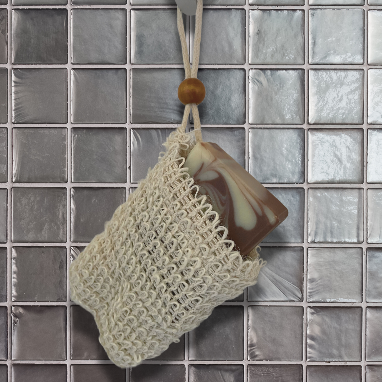 Sacchetto Portasapone Fibra di Sisal