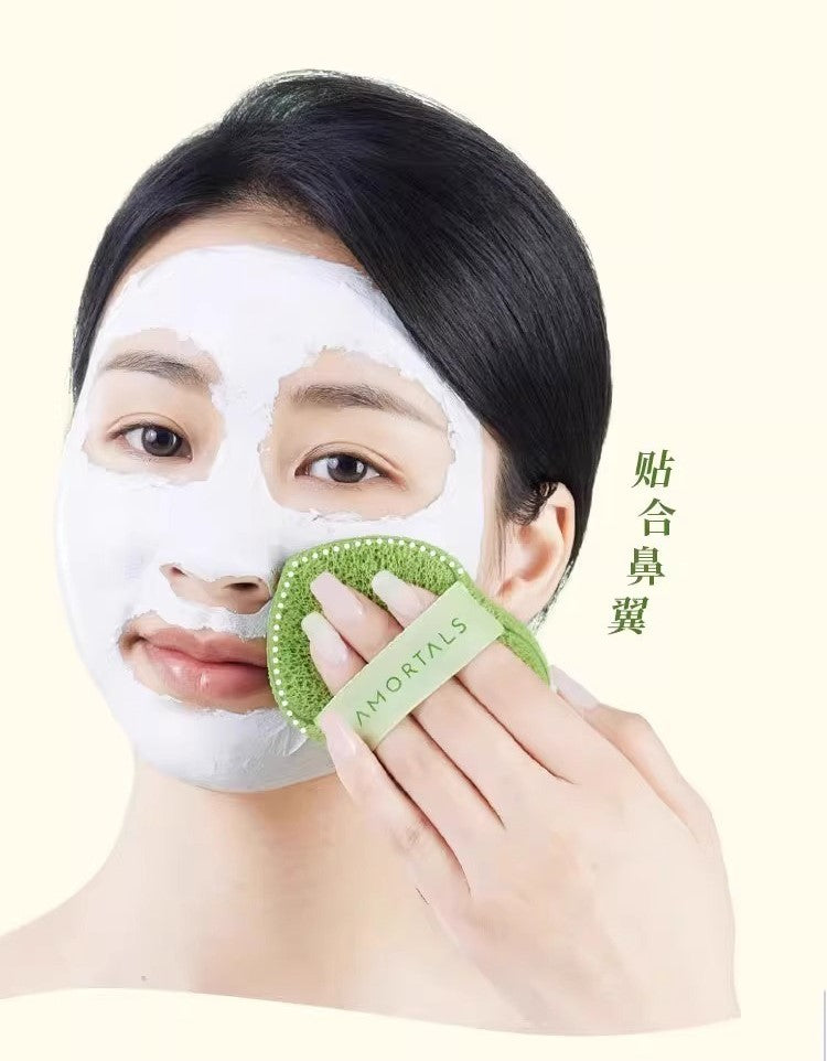 AMORTALS – Wash &amp; Smile Clean Face Pads Small Slippers 3pz